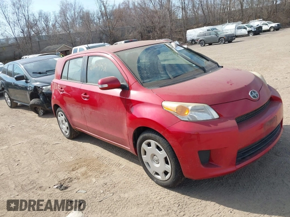 2010 Scion xD with VIN JTKKU4B47AJ058888, listed as a IAAI auction lot 42010452 with Not provided miles and . Bid and sale history available at DreamBid. Image 1.