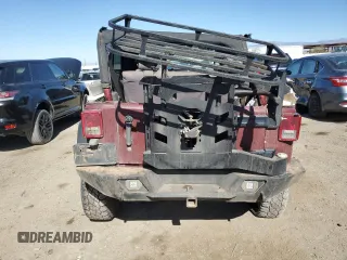 2008 Jeep Wrangler Unlimited Rubicon with VIN 1J8GA69108L587684, listed as a Copart auction lot 43069135 with 99,620 mi miles and Salvage Title. Bid and sale history available at carsss.com. Image 6.