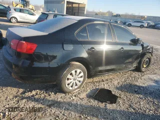2011 Volkswagen Jetta Sedan S with VIN 3VW2K7AJ7BM083782, listed as a Copart auction lot 83022954 with 115,317 mi miles and Salvage Title. Bid and sale history available at carsss.com. Image 3.