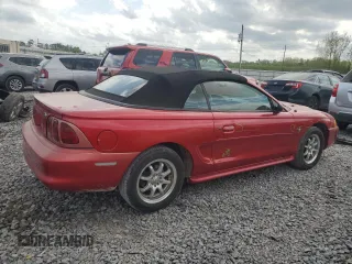 1998 Ford Mustang with VIN 1FAFP4442WF200058, listed as a Copart auction lot 51623085 with 89,013 mi miles and Salvage Title. Bid and sale history available at carsss.com. Image 3.