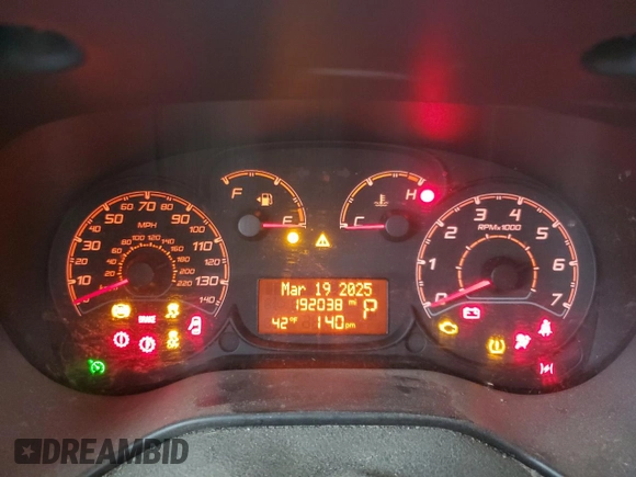 2018 Ram ProMaster City Cargo Tradesman with VIN ZFBERFAB4J6H40878, listed as a Copart auction lot 49410505 with 192,038 mi miles and Salvage Title. Bid and sale history available at carsss.com. Image 9.