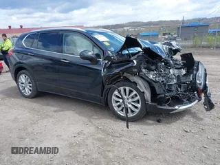 2019 Buick Envision Premium with VIN LRBFX3SXXKD014919, listed as a IAAI auction lot 42038918 with 334 mi miles and . Bid and sale history available at carsss.com. Image 1.