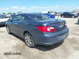 2008 Chrysler Sebring Limited with VIN 1C3LC65M88N639250, listed as a IAAI auction lot 42435275 with 98,163 mi miles and . Bid and sale history available at DreamBid. Image 3.
