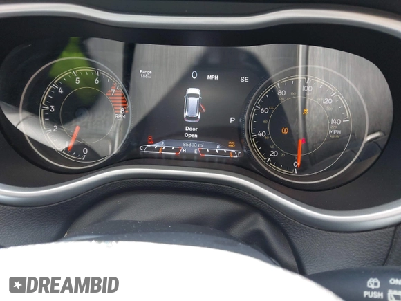 2018 Jeep Cherokee Trailhawk Leather Plus with VIN 1C4PJMBXXJD572667, listed as a IAAI auction lot 42216477 with 85,890 mi miles and . Bid and sale history available at DreamBid. Image 7.