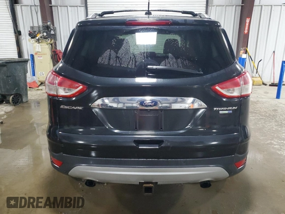 2015 Ford Escape Titanium with VIN 1FMCU9J95FUC36112, listed as a Copart auction lot 61374015 with 111,041 mi miles and Salvage title. Bid and sale history available at DreamBid. Image 6.