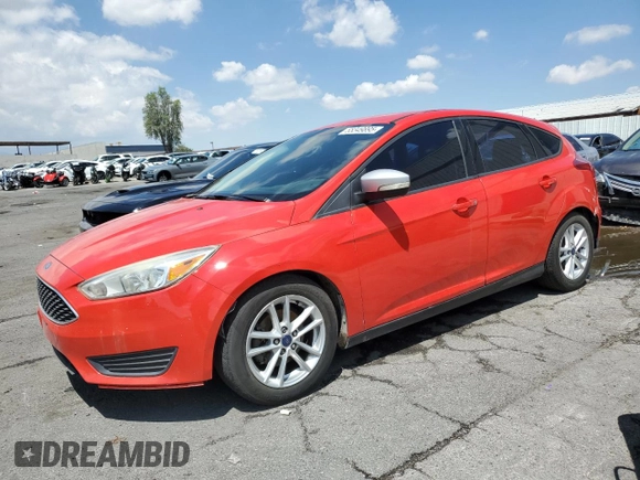 2016 Ford Focus SE with VIN 1FADP3K27GL290216, listed as a Copart auction lot 55349895 with 136,872 mi miles and Clean Title. Bid and sale history available at carsss.com. Image 1.