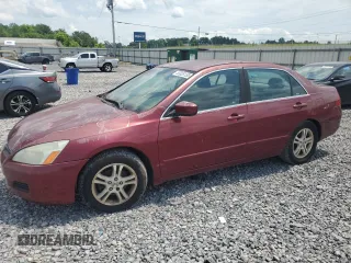 2006 Honda Accord LX SE with VIN 1HGCM56376A000257, listed as a Copart auction lot 55828135 with 257,127 mi miles and Salvage title. Bid and sale history available at DreamBid. Image 1.