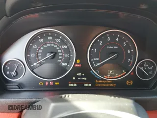 2016 BMW 4 Series 428i xDrive with VIN WBA3T1C52GP822072, listed as a Copart auction lot 87244184 with 80,946 mi miles and Salvage title. Bid and sale history available at DreamBid. Image 9.