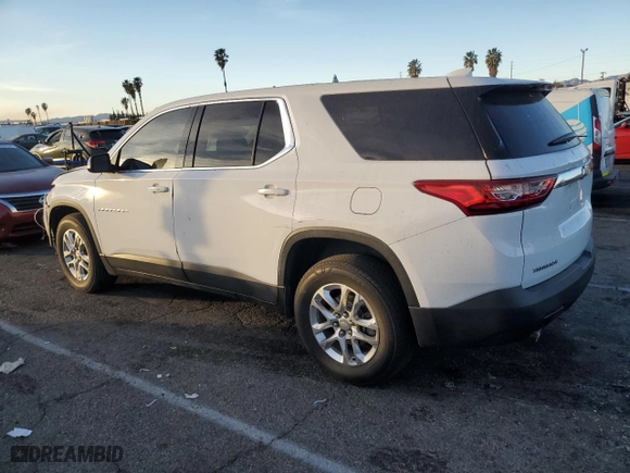 2021 Chevrolet Traverse LS with VIN 1GNERFKWXMJ116023, listed as a Copart auction lot 89206575 with 64,344 mi miles and Salvage Title. Bid and sale history available at carsss.com. Image 2.