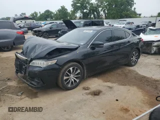 2015 Acura TLX with VIN 19UUB1F33FA024462, listed as a Copart auction lot 60557835 with 173,738 mi miles and Salvage title. Bid and sale history available at DreamBid. Image 1.