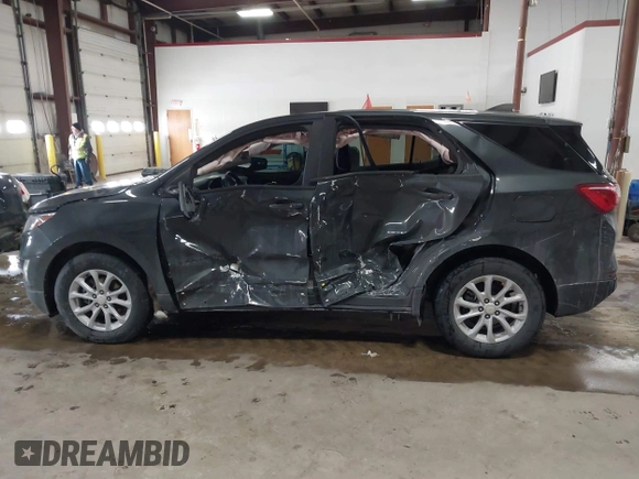 2020 Chevrolet Equinox LS with VIN 3GNAXHEV1LS598963, listed as a IAAI auction lot 41609247 with Not Provided miles and . Bid and sale history available at DreamBid. Image 14.