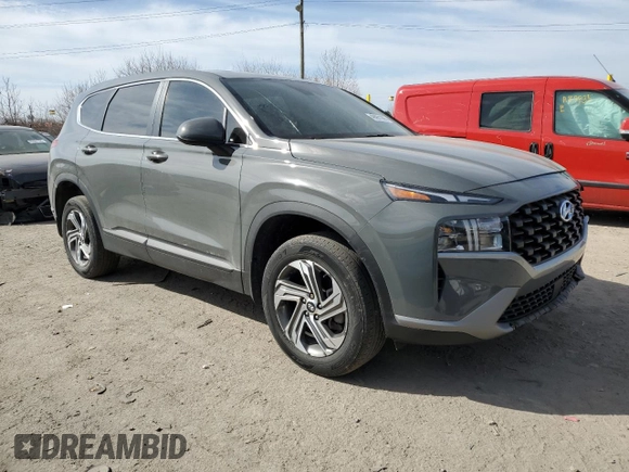 2023 Hyundai Santa Fe SE with VIN 5NMS1DAJXPH502836, listed as a Copart auction lot 48951395 with 38,282 mi miles and Salvage title. Bid and sale history available at DreamBid. Image 4.