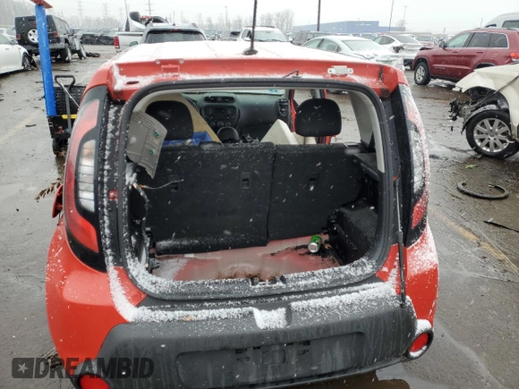 2015 Kia Soul + with VIN KNDJP3A59F7816927, listed as a Copart auction lot 85742154 with 0 mi miles and Clean Title. Bid and sale history available at carsss.com. Image 6.