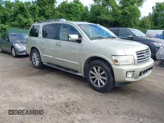 2008 Infiniti QX56 z VIN 5N3AA08D18N901985, wystawiony jako IAAI lot #42345991 z przebiegiem 255 757 mil mil oraz . Historia ofert i sprzedaży dostępna na DreamBid. Obrazek 1.