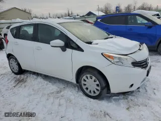 2016 Nissan Versa Note S with VIN 3N1CE2CP3GL402632, listed as a Copart auction lot 44148845 with 90,607 mi miles and Salvage Title. Bid and sale history available at carsss.com. Image 4.