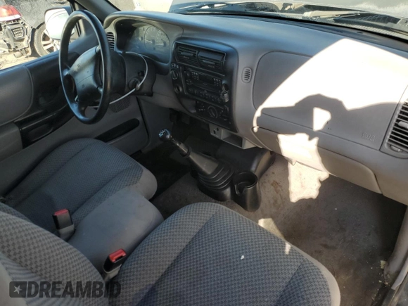 2000 Ford Ranger XLT with VIN 1FTZR15XXYTA37477, listed as a Copart auction lot 43273055 with 160,256 mi miles and Salvage Title. Bid and sale history available at carsss.com. Image 8.