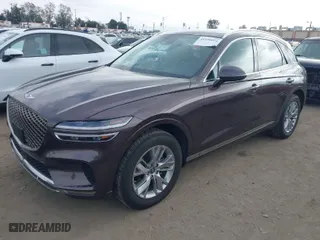 2023 Genesis GV70 2.5T with VIN KMUMADTB5PU138071, listed as a IAAI auction lot 41190972 with 12,786 mi miles. Bid and sale history available at carsss.com. Image 2.