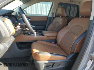 2024 Nissan Pathfinder Platinum with VIN 5N1DR3DG9RC202018, listed as a Copart auction lot 80764234 with 7,999 mi miles and Non Repairable. Bid and sale history available at carsss.com. Image 7.