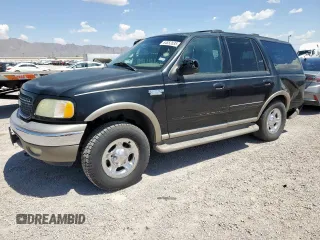2002 Ford Expedition Eddie Bauer с VIN 1FMPU18L22LA89882, выставлен на аукционе Copart как лот 64852635 с пробегом 330 550 миль миль и Списание • Salvage title. История ставок и продаж доступна на DreamBid. Изображение 1.