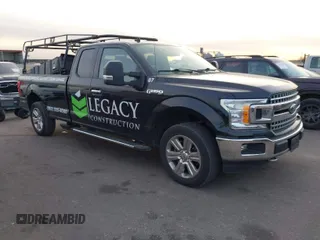 2019 Ford F-150 XL with VIN 1FTFX1E49KKE80117, listed as a IAAI auction lot 41279055 with 60,518 mi miles. Bid and sale history available at carsss.com. Image 1.