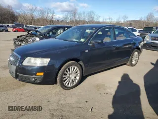 2007 Audi A6 3.2L with VIN WAUDH74F67N128366, listed as a Copart auction lot 86737484 with 147,057 mi miles and Non Repairable. Bid and sale history available at carsss.com. Image 1.