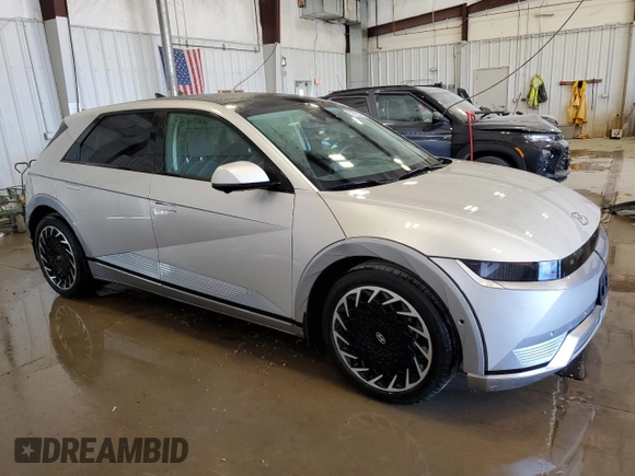 2023 Hyundai Ioniq 5 Limited with VIN KM8KRDAF6PU155806, listed as a Copart auction lot 56392535 with 24,082 mi miles and Salvage title. Bid and sale history available at DreamBid. Image 4.