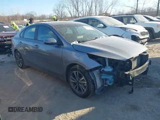 2023 Kia Forte LXS with VIN 3KPF24AD4PE635995, listed as a IAAI auction lot 41066706 with 61,619 mi miles and . Bid and sale history available at DreamBid. Image 1.