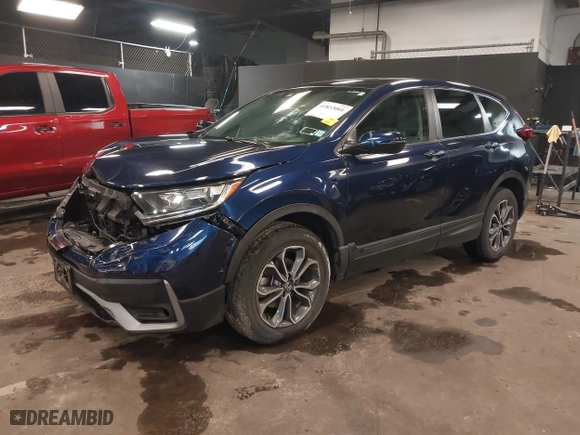 2020 Honda CR-V EX-L with VIN 5J6RW2H86LL021914, listed as a IAAI auction lot 41833001 with 32,433 mi miles. Bid and sale history available at carsss.com. Image 18.