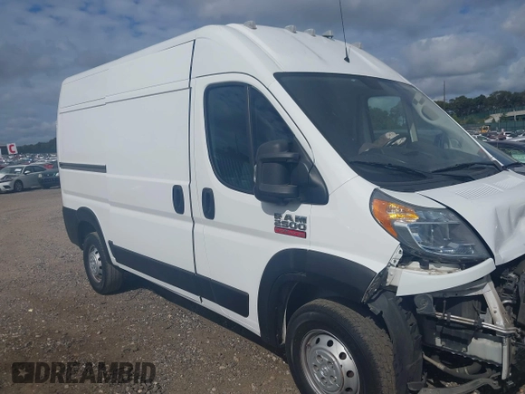 2019 Ram ProMaster Cargo with VIN 3C6TRVCG4KE521572, listed as a IAAI auction lot 40469320 with 191,158 mi miles and . Bid and sale history available at DreamBid. Image 1.