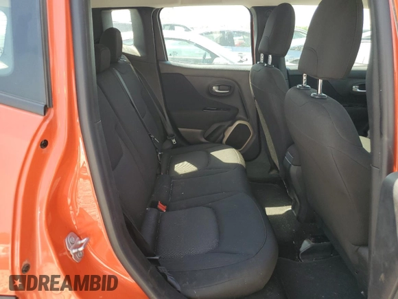 2017 Jeep Renegade Sport with VIN ZACCJAAH1HPF17141, listed as a Copart auction lot 53428695 with 133,877 mi miles and Salvage title. Bid and sale history available at DreamBid. Image 11.