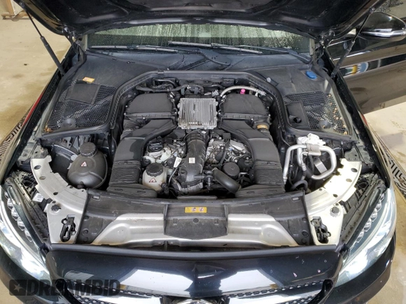 2016 Mercedes-Benz C 450 AMG with VIN 55SWF6EB4GU124353, listed as a Copart auction lot 61835685 with 85,125 mi miles and Salvage title. Bid and sale history available at DreamBid. Image 11.