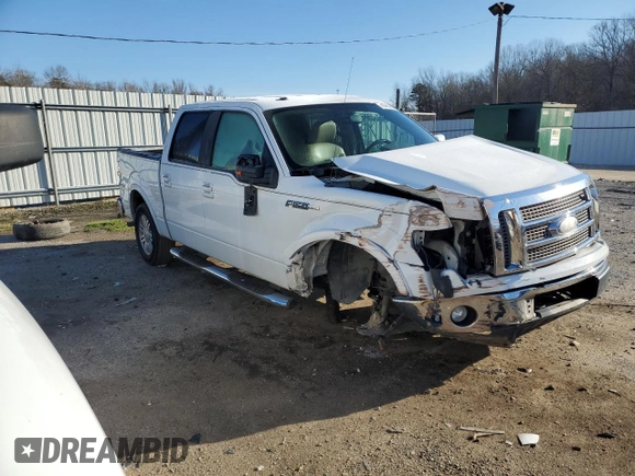 2009 Ford F-150 XL with VIN 1FTPW12V69FA69538, listed as a Copart auction lot 45459065 with 0 mi miles and Salvage Title. Bid and sale history available at carsss.com. Image 4.
