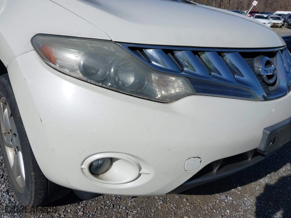 2009 Nissan Murano SL with VIN JN8AZ18W39W205559, listed as a IAAI auction lot 41688532 with 119,208 mi miles. Bid and sale history available at carsss.com. Image 12.