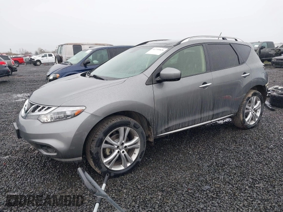 2014 Nissan Murano S with VIN JN8AZ1MW1EW501003, listed as a IAAI auction lot 41735826 with 127,338 mi miles. Bid and sale history available at carsss.com. Image 2.