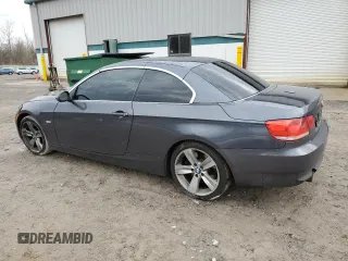 2008 BMW 3 Series 335i with VIN WBAWL73528P178333, listed as a Copart auction lot 52937925 with 133,505 mi miles and Salvage Title. Bid and sale history available at carsss.com. Image 2.