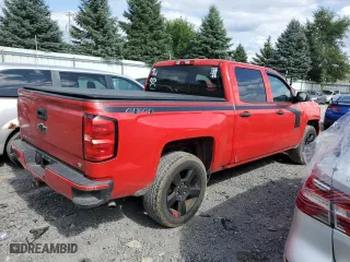 2018 Chevrolet Silverado 1500 Custom with VIN 3GCUKPEC7JG208655, listed as a Copart auction lot 66570414 with 0 mi miles and Salvage Title. Bid and sale history available at carsss.com. Image 3.