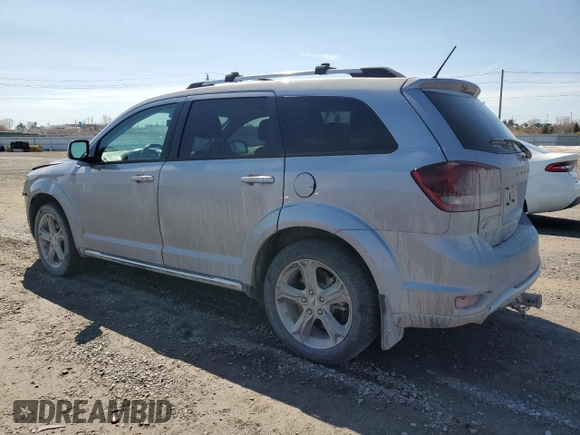 2018 Dodge Journey Crossroad with VIN 3C4PDDGG3JT219584, listed as a Copart auction lot 53257595 with 212,649 mi miles and Salvage Title. Bid and sale history available at DreamBid. Image 2.