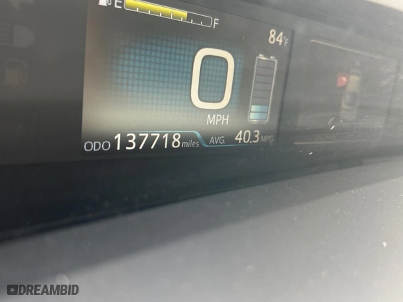 2016 Toyota Prius Two with VIN JTDKBRFU7G3526359, listed as a Copart auction lot 54631985 with 137,718 mi miles and Clean Title. Bid and sale history available at carsss.com. Image 8.