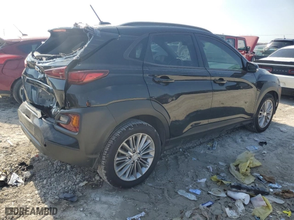 2021 Hyundai Kona SEL with VIN KM8K22AA4MU616462, listed as a Copart auction lot 44410235 with 272,411 mi miles and Salvage Title. Bid and sale history available at carsss.com. Image 3.