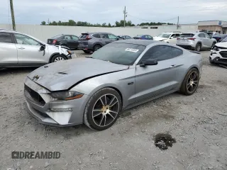 2023 FORD MUSTANG GT with VIN 1FA6P8CF0P5300998, listed as a Copart auction lot 69215854 with 0 mi miles and Salvage Title. Bid and sale history available at carsss.com. Image 1.