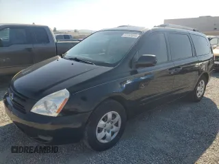 2010 Kia Sedona LX with VIN KNDMG4C38A6327139, listed as a Copart auction lot 72758954 with 172,870 mi miles and Salvage Title. Bid and sale history available at carsss.com. Image 1.