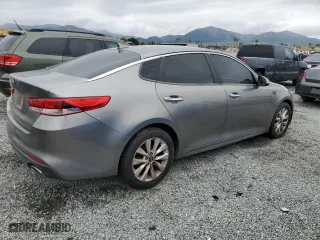 2017 Kia Optima LX with VIN 5XXGT4L31HG170607, listed as a Copart auction lot 53699575 with 189,017 mi miles and Clean Title. Bid and sale history available at carsss.com. Image 3.