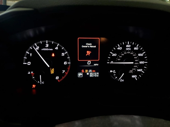 2024 Subaru Impreza with VIN JF1GUABC7R8292959, listed as a Copart auction lot 51418405 with 8,072 mi miles and Salvage Title. Bid and sale history available at carsss.com. Image 9.