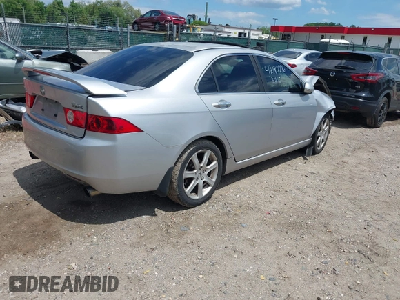 2004 Acura TSX with VIN JH4CL958X4C020475, listed as a IAAI auction lot 42182276 with 241,622 mi miles and . Bid and sale history available at DreamBid. Image 4.