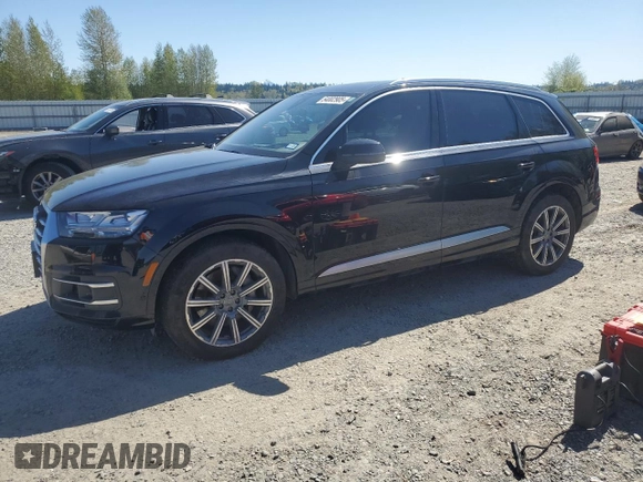 2019 Audi Q7 Prestige z VIN WA1VAAF76KD004430, wystawiony jako Copart lot #54002905 z przebiegiem 140 679 mil mil oraz Czysty tytuł • Clean title. Historia ofert i sprzedaży dostępna na DreamBid. Obrazek 1.