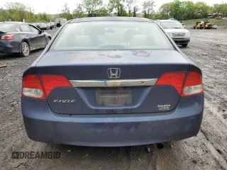 2011 Honda Civic LX with VIN 2HGFA1F59BH538888, listed as a Copart auction lot 55765545 with 168,219 mi miles and Salvage Title. Bid and sale history available at DreamBid. Image 6.