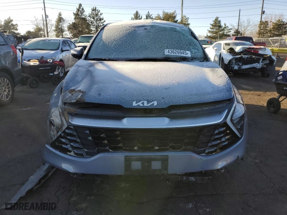 2023 Kia Sportage EX with VIN 5XYK33AF6PG049681, listed as a Copart auction lot 43626945 with 29,620 mi miles and Salvage Title. Bid and sale history available at carsss.com. Image 5.