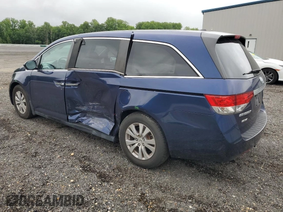 2016 Honda Odyssey EX-L z VIN 5FNRL5H61GB116310, wystawiony jako Copart lot #58028545 z przebiegiem 89 654 mil mil oraz Szkoda całkowita • Salvage title. Historia ofert i sprzedaży dostępna na DreamBid. Obrazek 2.