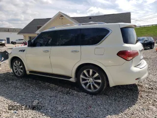 2012 Infiniti QX56 8-passenger z VIN JN8AZ2NC8C9315450, wystawiony jako Copart lot #55619485 z przebiegiem 254 525 mil mil oraz Czysty tytuł • Clean title. Historia ofert i sprzedaży dostępna na DreamBid. Obrazek 2.