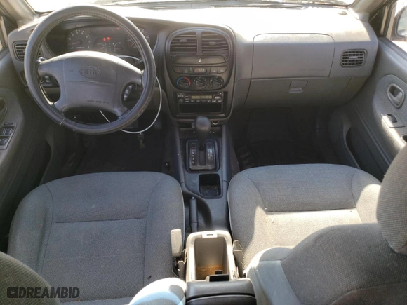 2002 Kia Sportage with VIN KNDJB723025137038, listed as a Copart auction lot 78737144 with 1,363 mi miles and Salvage Title. Bid and sale history available at carsss.com. Image 8.